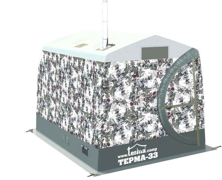 Шестислойная палатка / мобильная баня Терма-33 "Арктик"