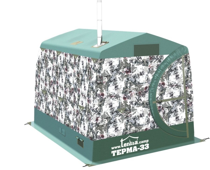 Шестислойная палатка / мобильная баня Терма-33 "Арктик"