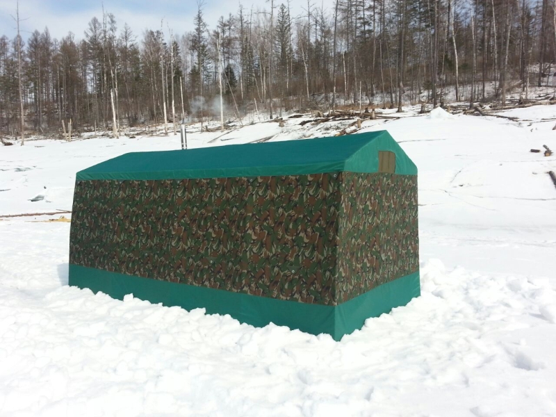 Шестислойная палатка / мобильная баня Терма-44 "Арктик"