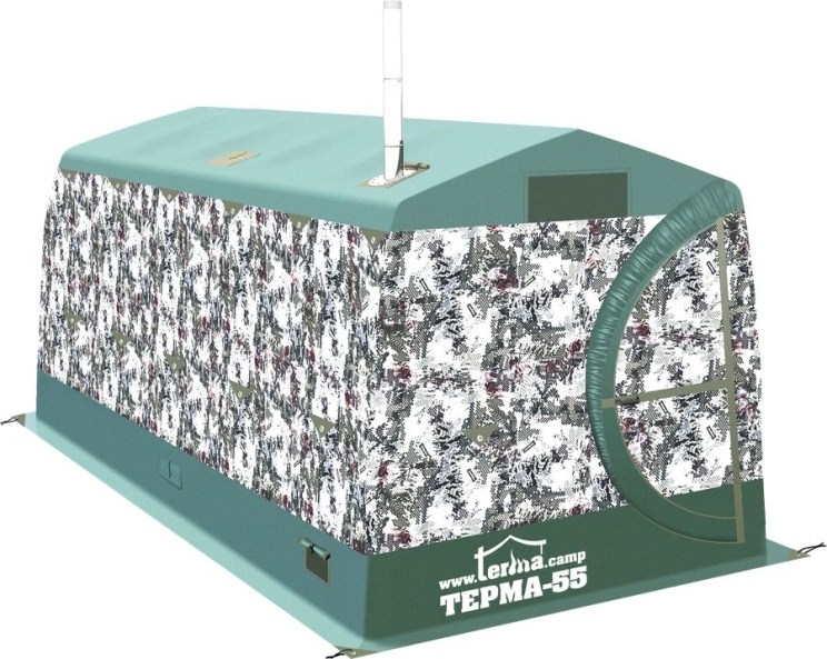 Шестислойная палатка / мобильная баня Терма-55 "Арктик"