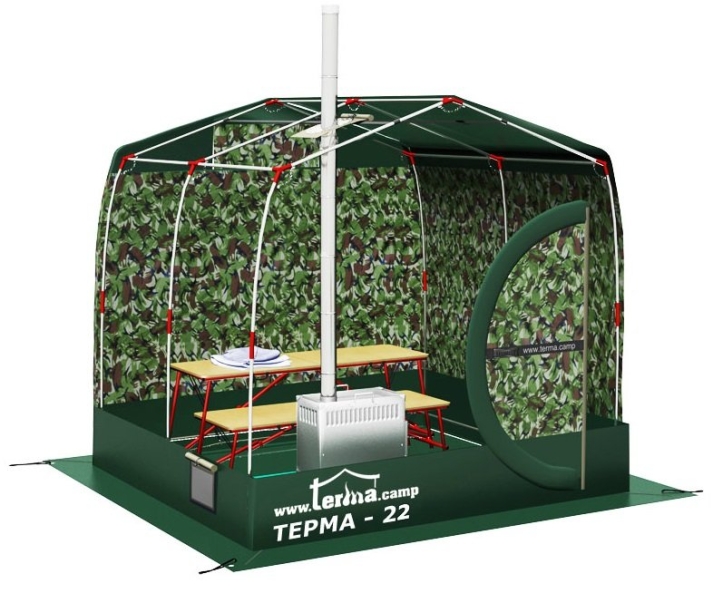 Зимняя палатка / мобильная баня Терма-22