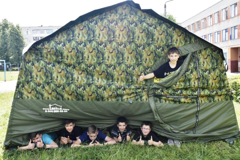 Палатка армейская М-43 (однослойная)