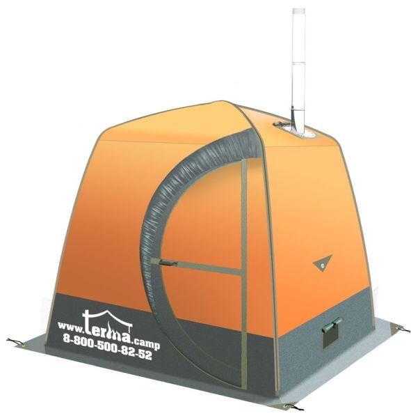 Мобильная баня палатка Терма-10 +3 окна