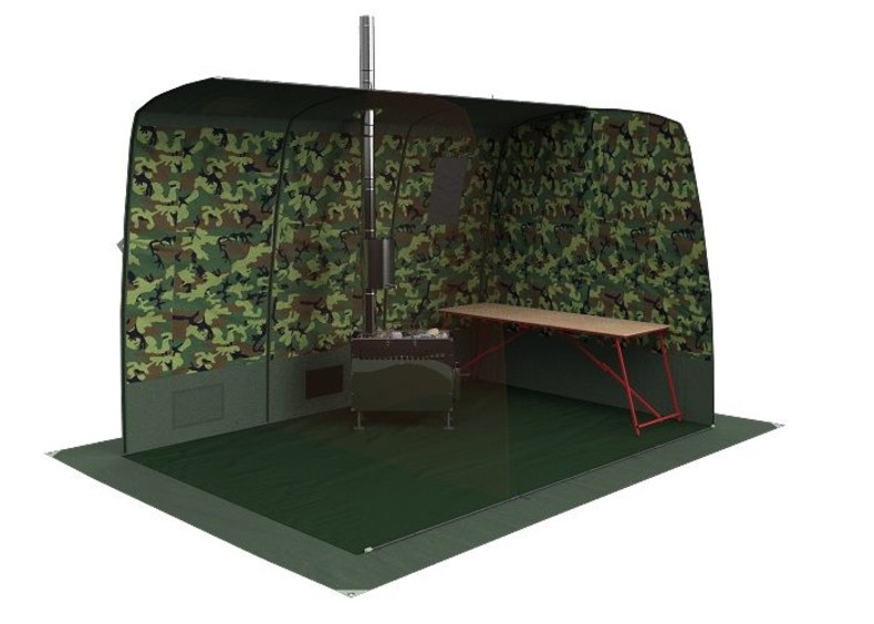 Мобильная баня палатка Терма-3