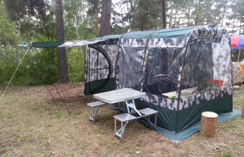 Мобильная баня-палатка Терма-4 ST "Супер-Трансформер"