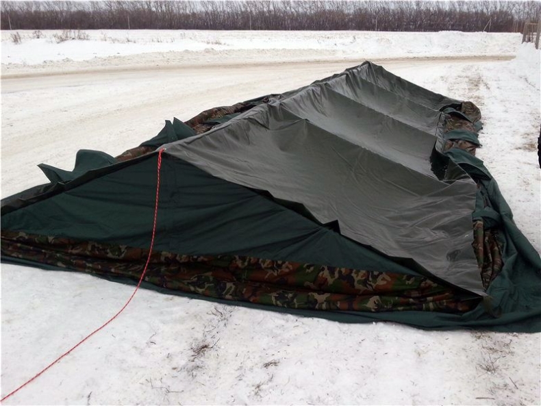Палатка армейская 2М-47 (утепленная)