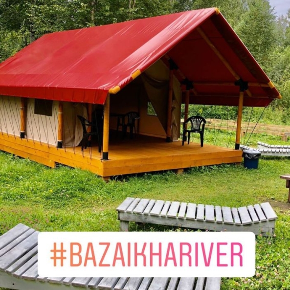 Утепленная палатка для глэмпинга 4х3 без веранды